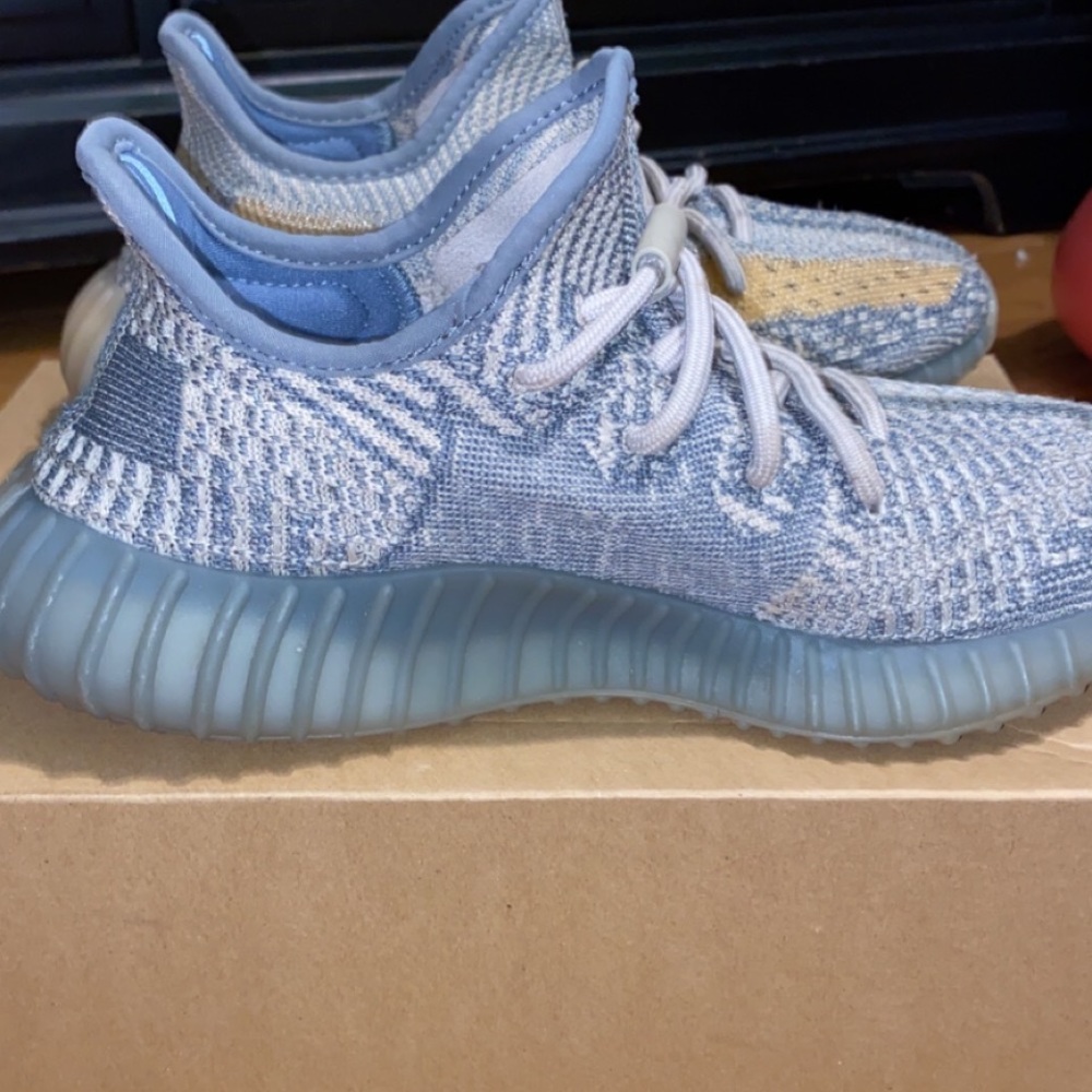 Yeezy Boost 350!!! V2 Israfi Blue and gray tones